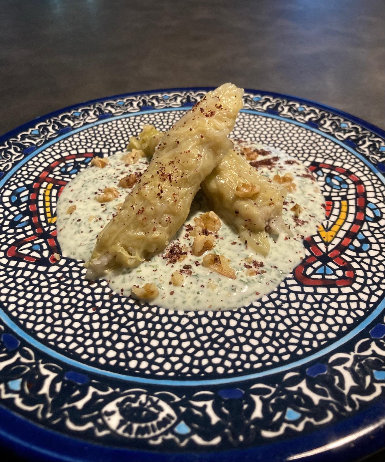 William, chef palestinese di Yalla Food a Modena