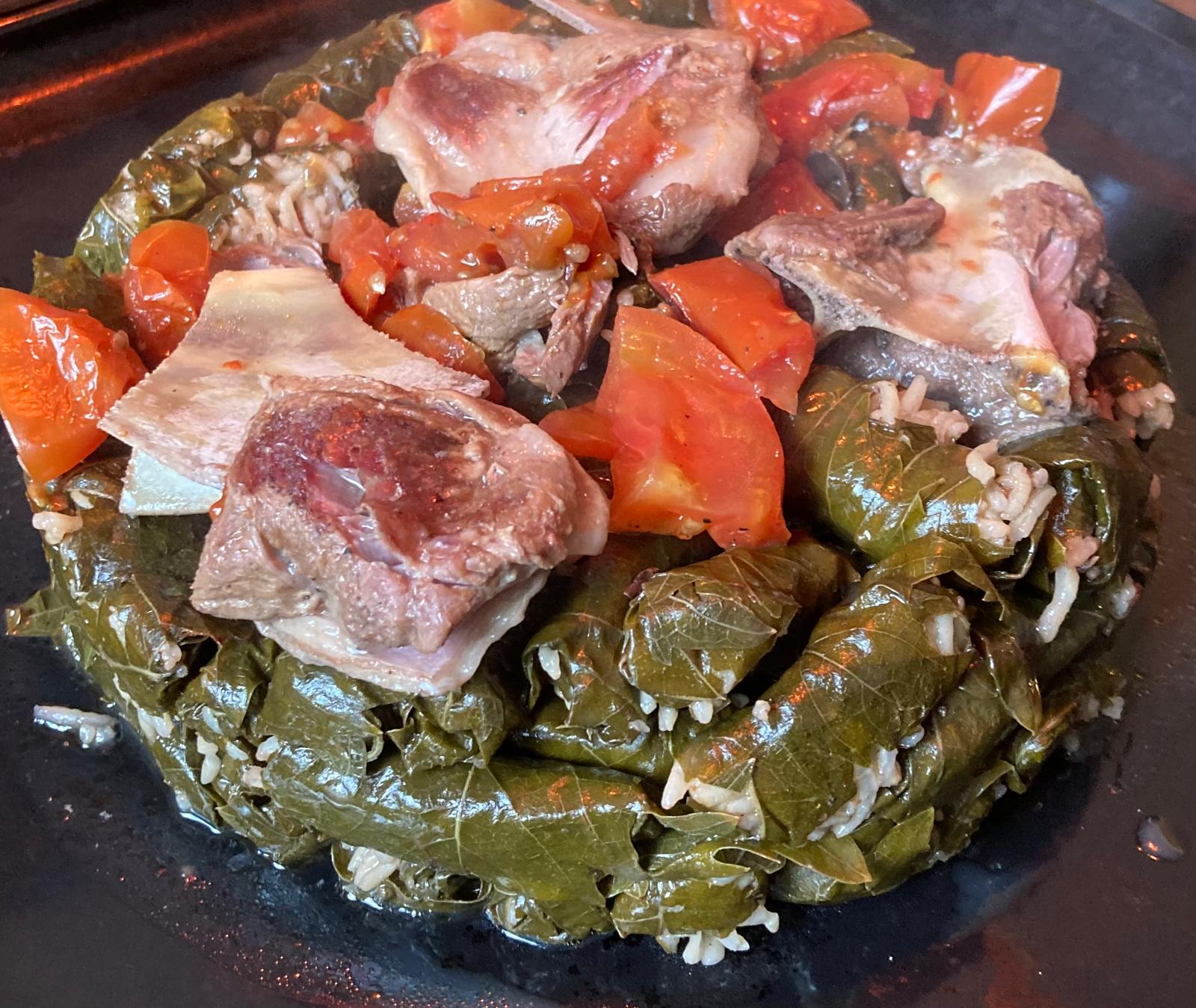 Piatto preparato dallo chef di Yalla Food